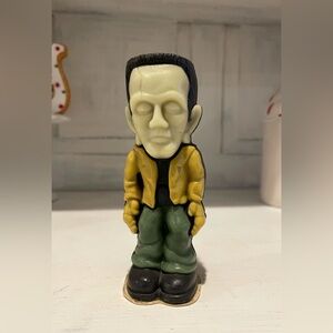 Vintage Frankenstein Air Freshener 1986 Wizard Wax Halloween Decor Figurine 80’s